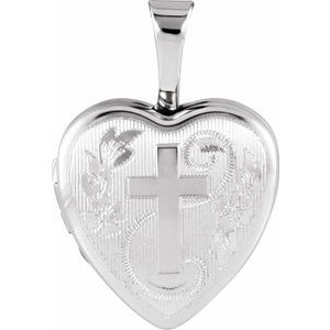 Cross & Heart Locket