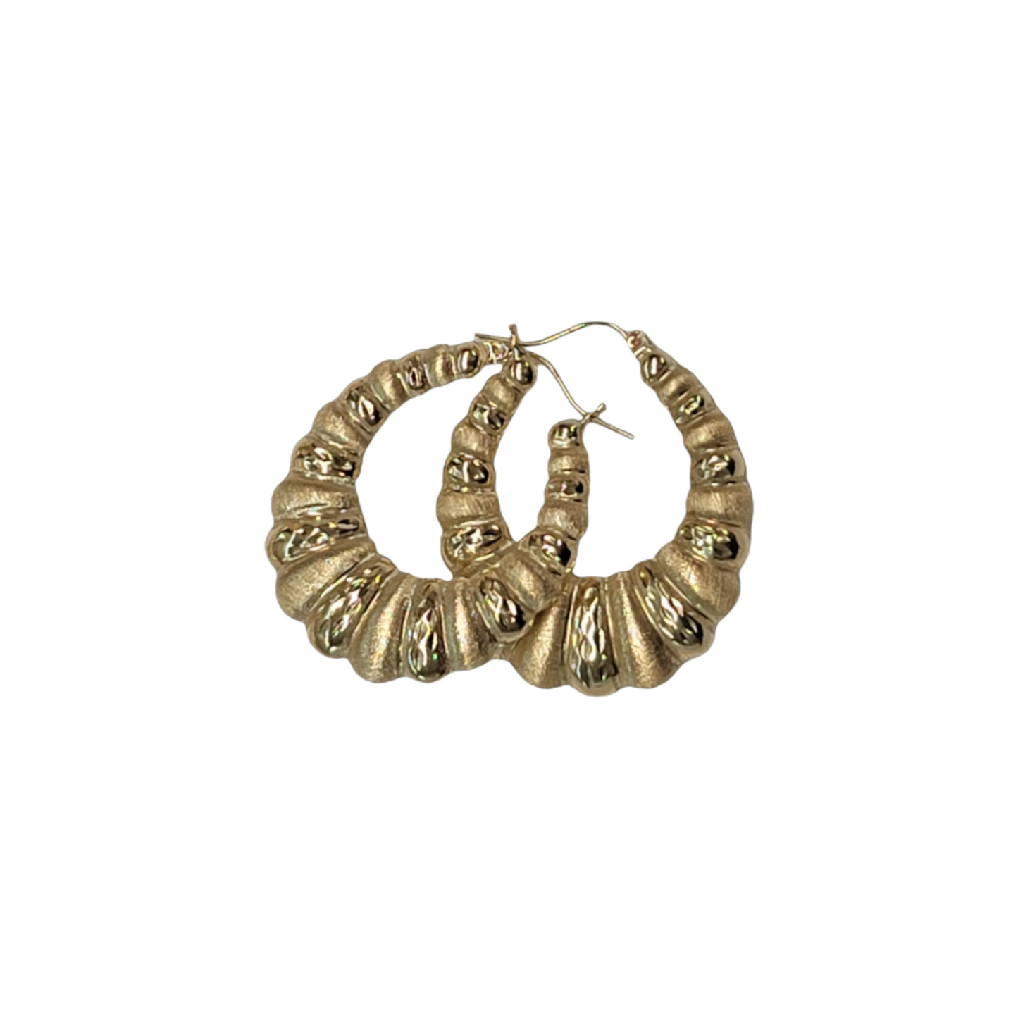 10kt Gold Shrimp Earrings