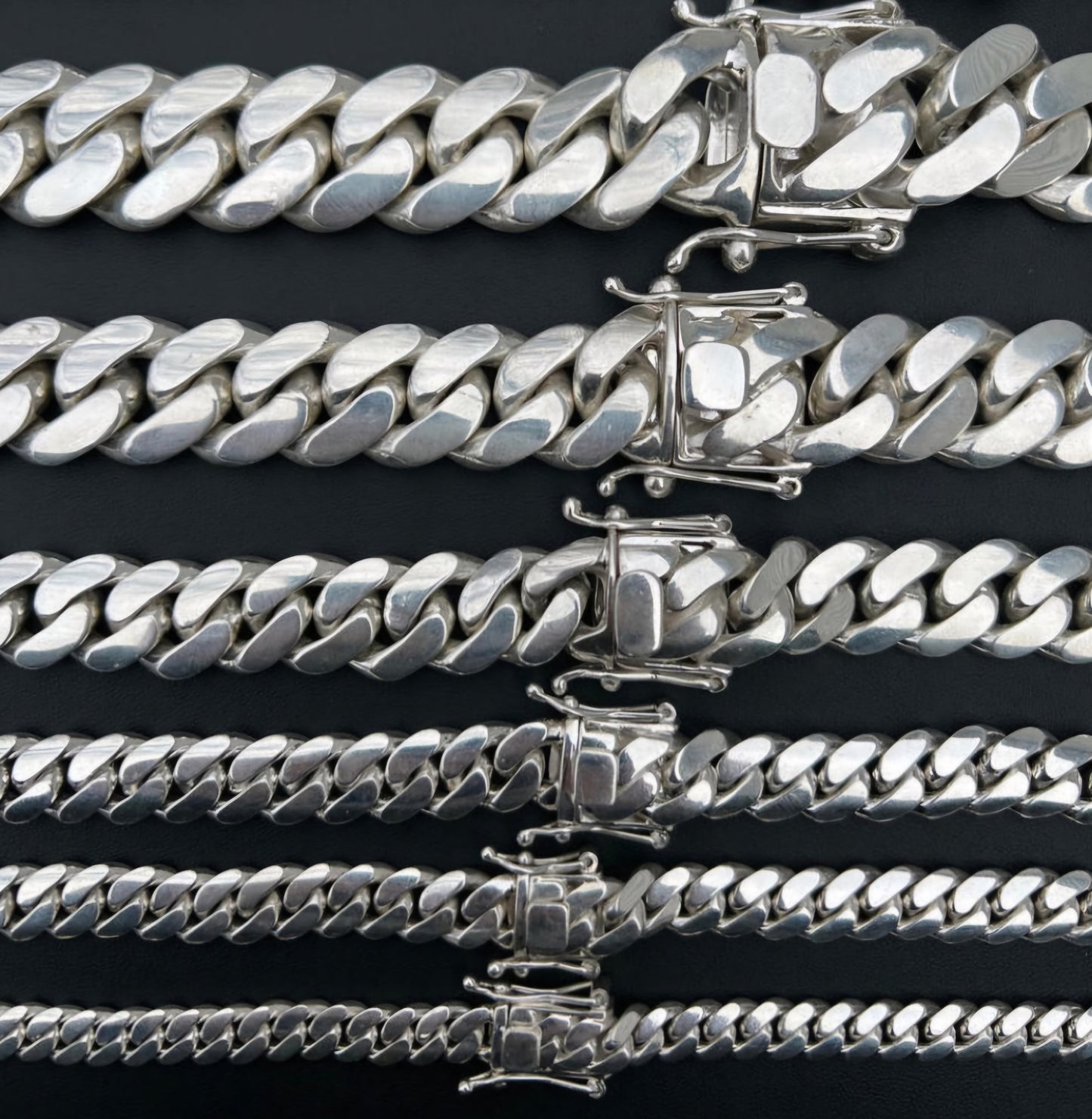 Sterling Silver Miami Cuban Link Necklace