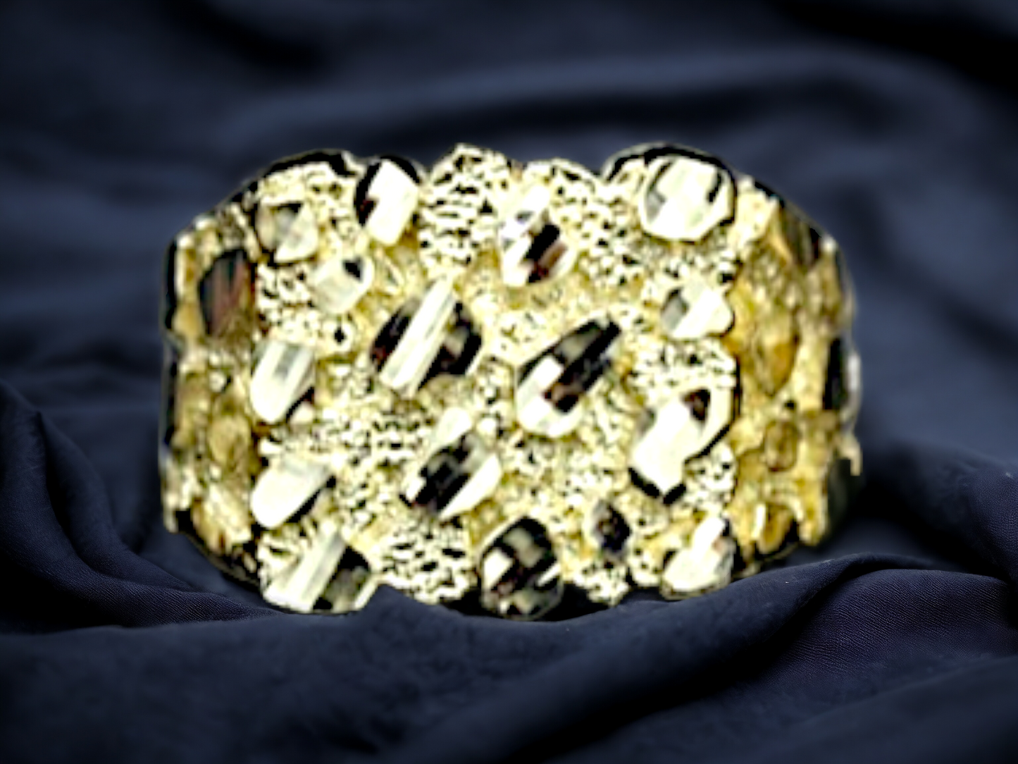 10kt Gold "value" Nugget rings