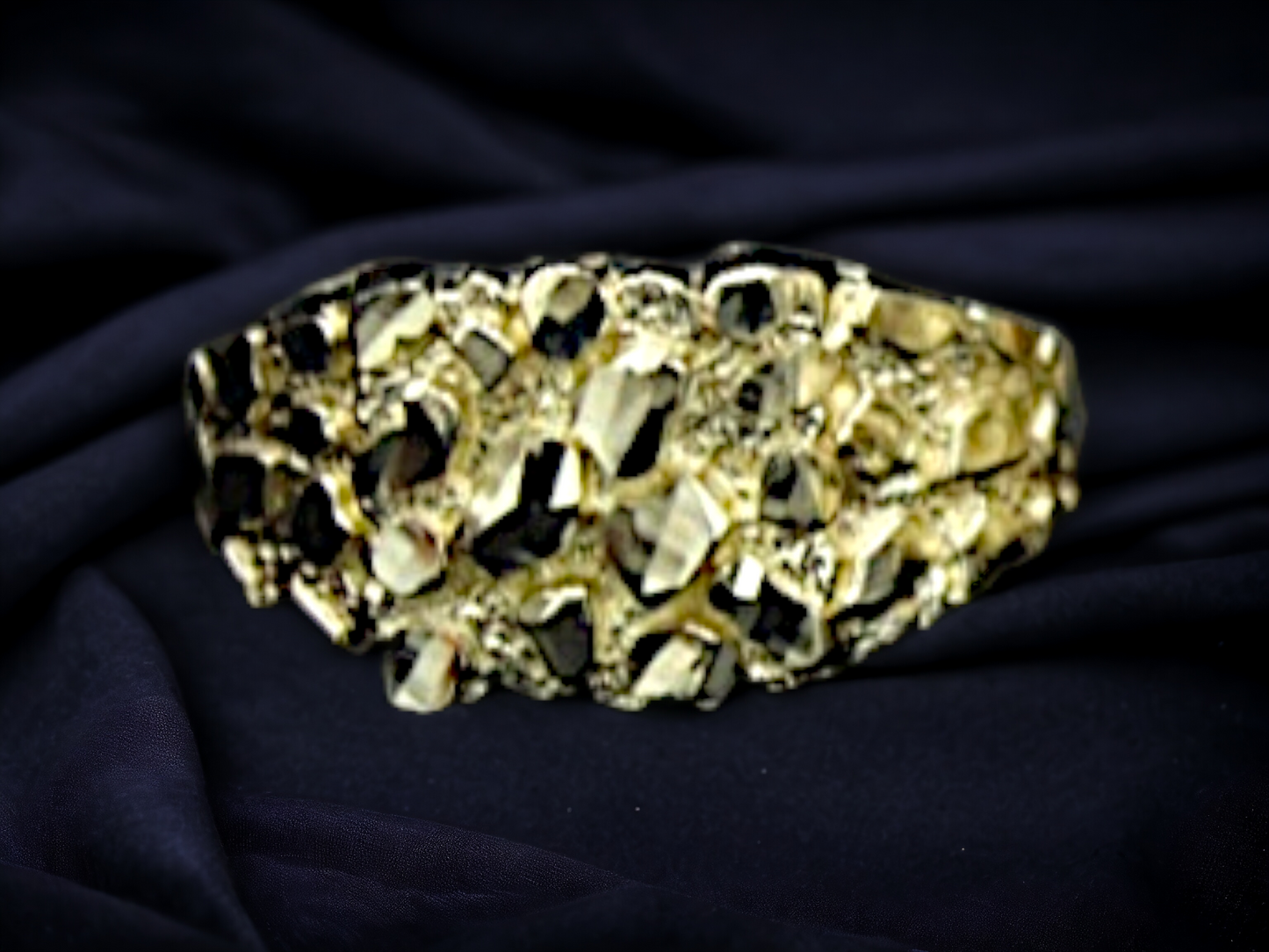 10kt Gold "value" Nugget rings