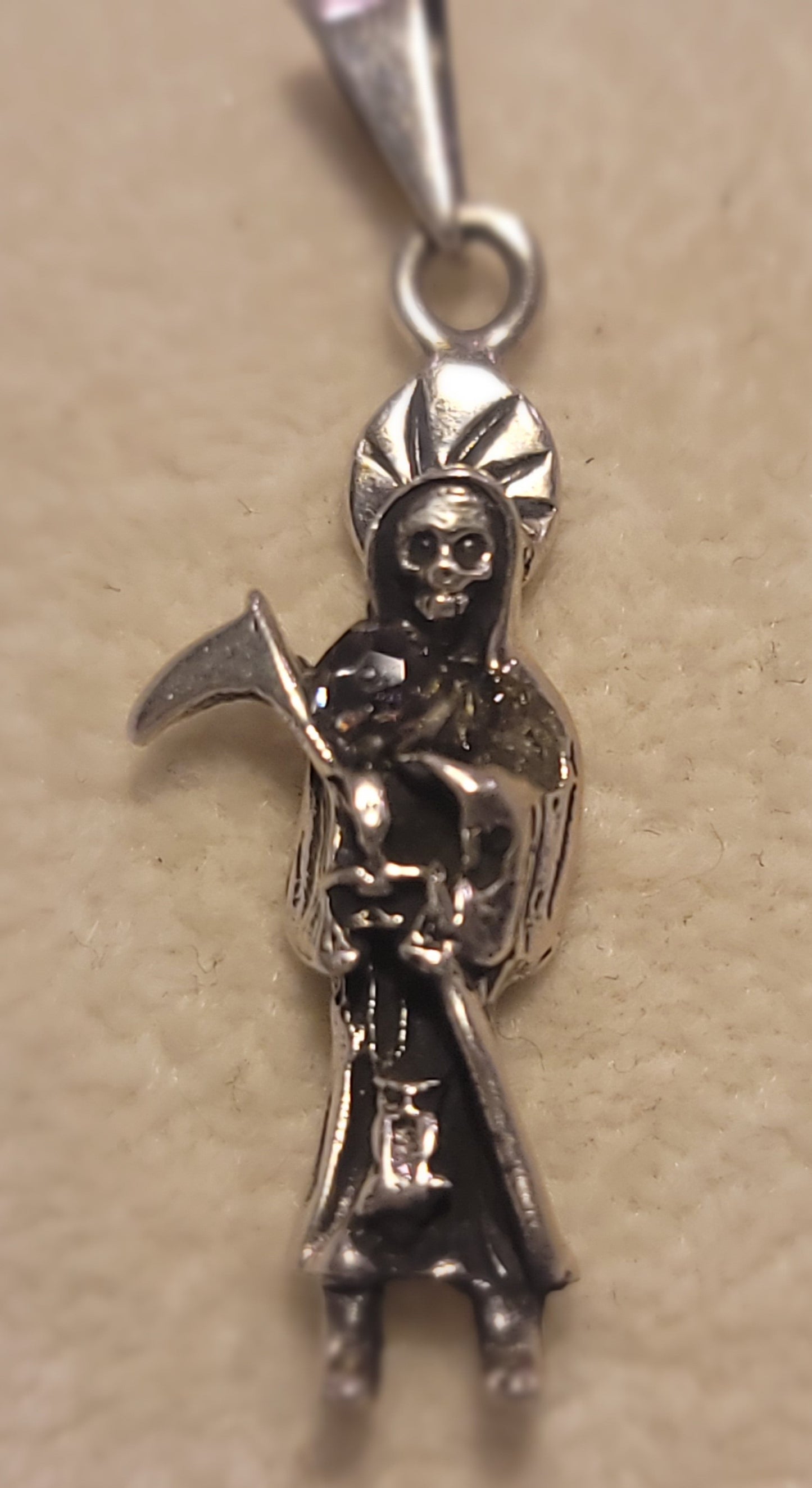 Santa Muerte Pendent