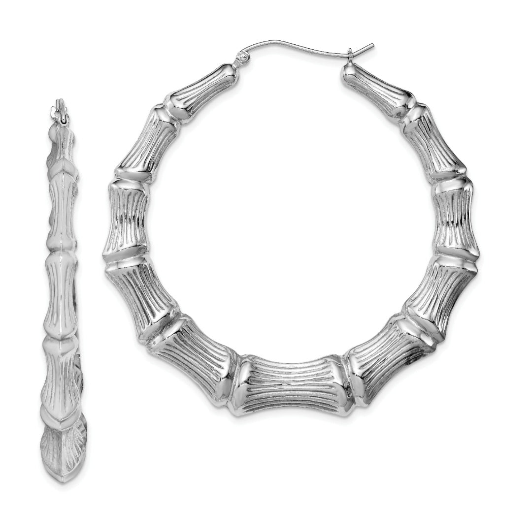 Bamboo earrings
