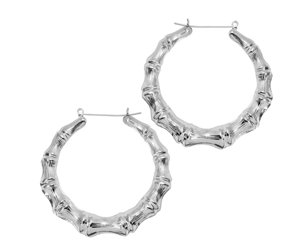 Bamboo earrings