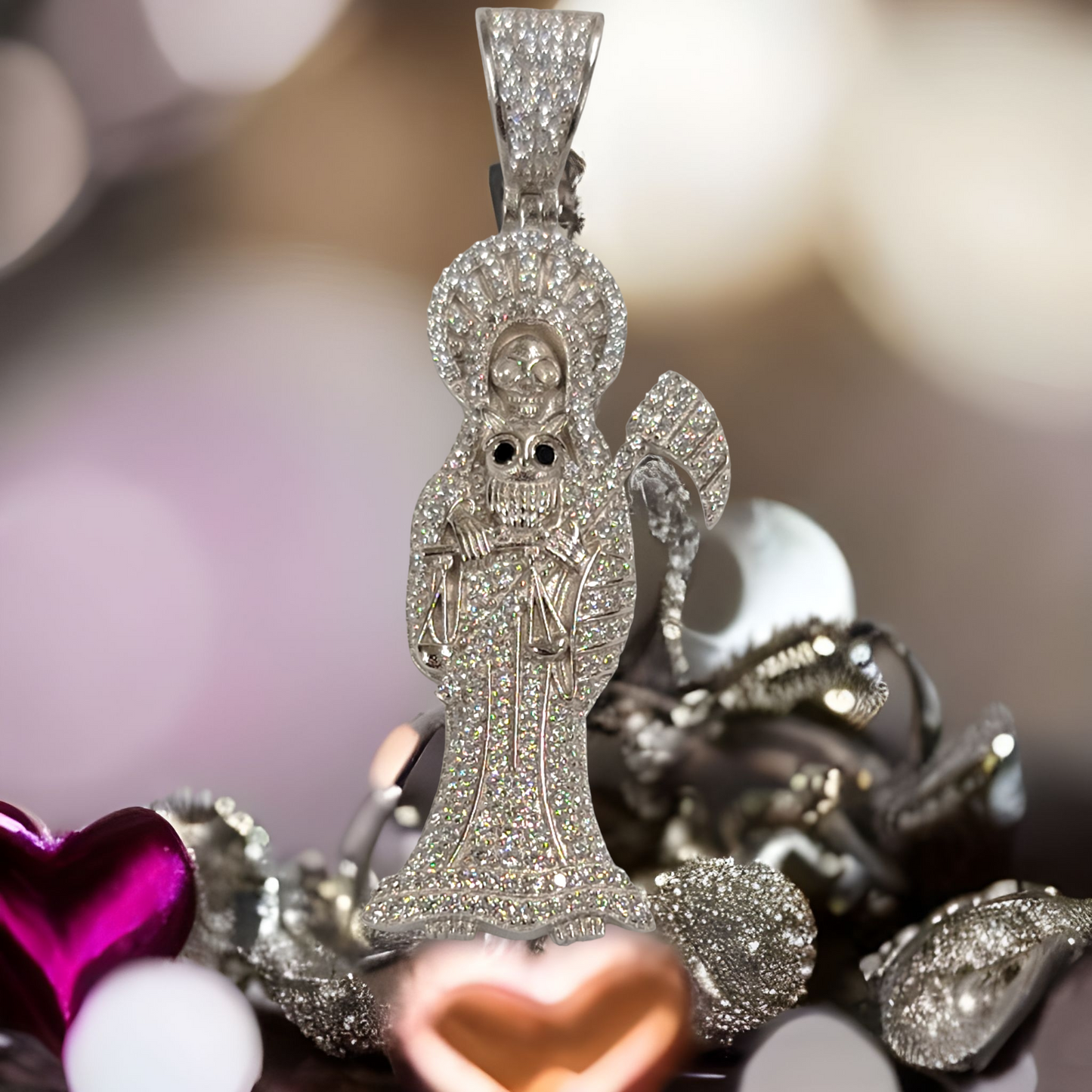 Santa Muerte Pendent