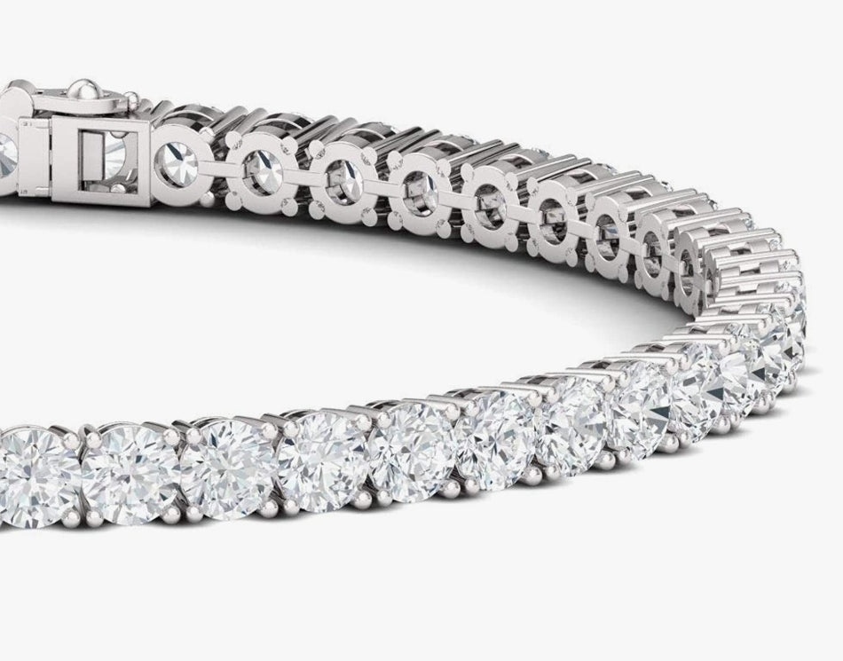 White Sapphire tennis bracelet
