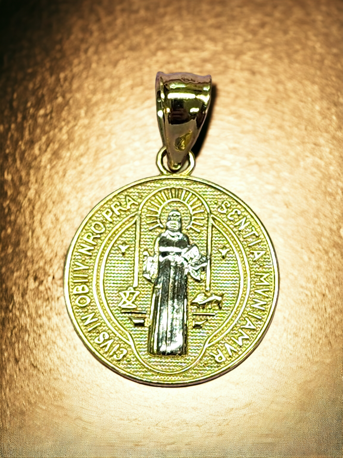 10kt Gold St. Benedict Pendant