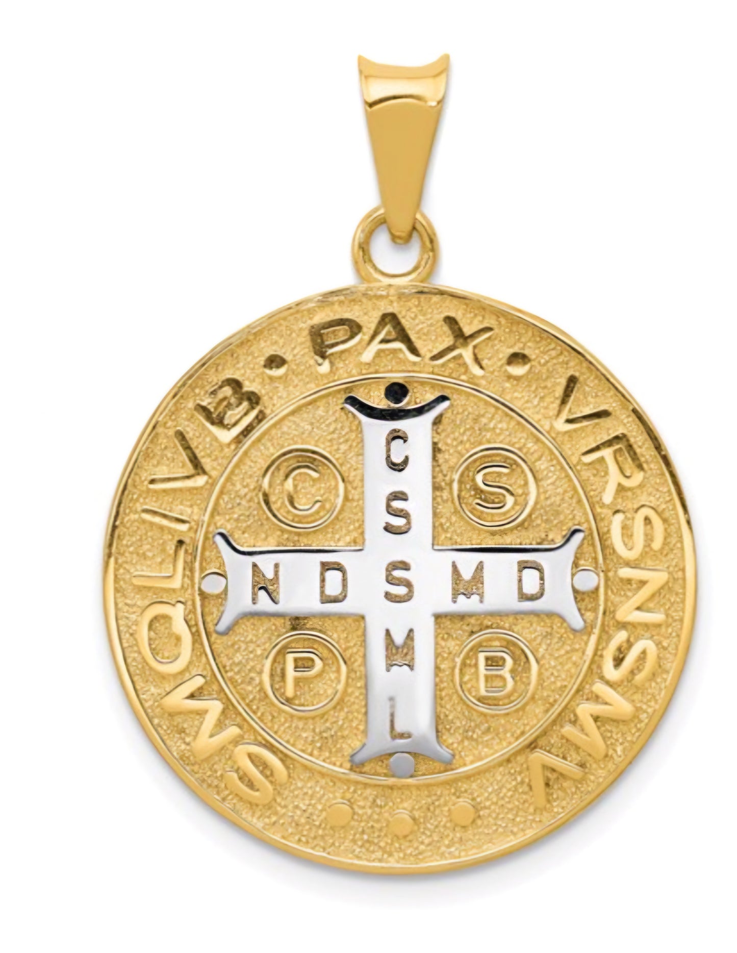 14kt St. Benedict Medal Pendant