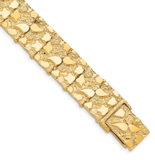 10k Gold NUGGET Bracelet