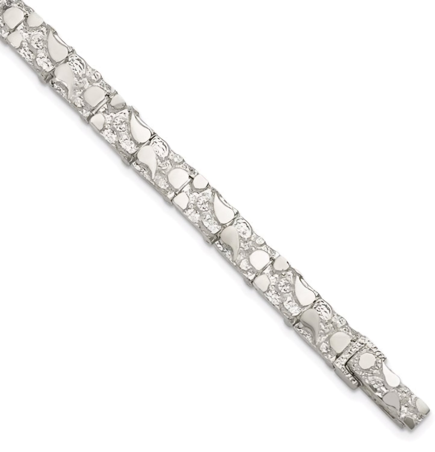 Sterling Silver Nugget Bracelet