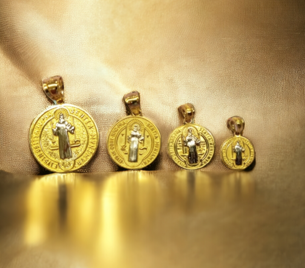 10kt Gold St. Benedict Pendant