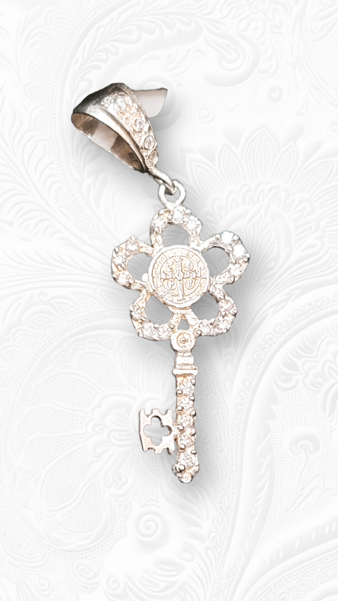 St. Benedict Key Pendant